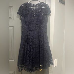 Ted Baker lace overlay dress